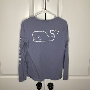 Mens Vineyard Vines Long Sleeved Tee Shirt XS‎ Lt. Blue
